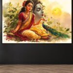 Divine Shiv-Parvati Canvas Art (2x3 Fit)