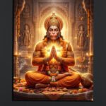 Hanuman Divine Canvas Art (2x3 Fit)