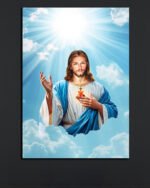 Sacred Heart of Jesus Canvas Art (2x3 Fit)