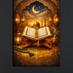 Islamic Art Wall Canvas (2x3 Fit )