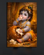 Little Krishna Canvas Art (2x3 Fit)