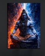Lord Shiva Meditation Canvas (2x3 Fit)