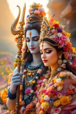 Divine Shiva Parvati Canvas Art (2x3 Fit) - Image 2