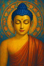Buddha Portrait Canvas Art (2x3 Fit) - Image 2