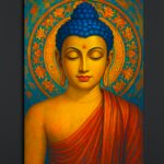 Buddha Portrait Canvas Art (2x3 Fit)