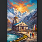 Himalayan Temple Canvas Art ( 2x3 fit )