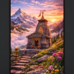 Himalayan Temple Canvas Art ( 2x3 Fit )