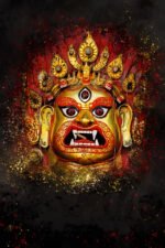 Bhairab Wall Mask ( 2x3 Fit ) - Image 2