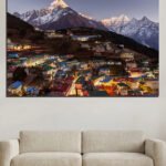 Himalayan Village Canvas Print (2x3 Fit)