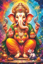 Lord Ganesha Decorative Idol ( 2x3 Fit ) - Image 2