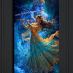Divine Krishna and Radha Canvas Art