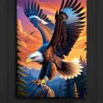Majestic Eagle Canvas Art ( 2x3 Fit )