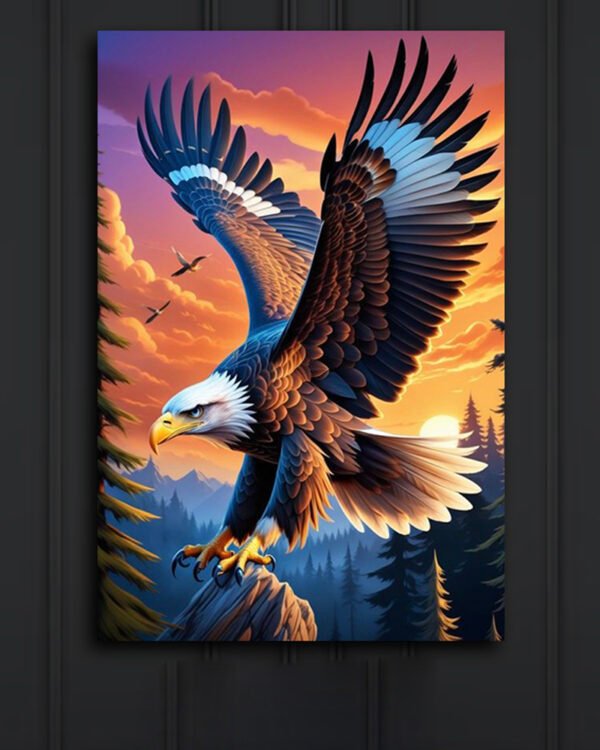 Majestic Eagle Canvas Art ( 2x3 Fit )