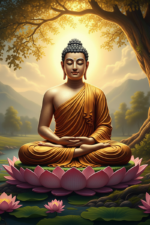 Serene Buddha Wall Art ( 2x3 Fit ) - Image 2