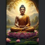 Serene Buddha Wall Art ( 2x3 Fit )