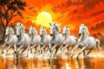 Seven Horses ( 3x5 Fit ) - Image 2