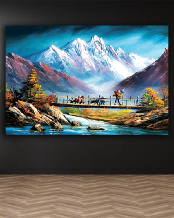 Himalayan Landscape Painting ( 2x3 Fit )