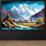 Himalayan Landscape Painting ( 2x3 Fit )
