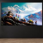 Himalayan Landscape Painting ( 2x3 Fit )
