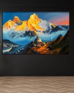 Himalayan Sunrise Canvas Art ( 2x3 Fit )
