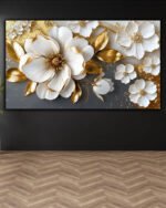 Elegant Floral Wall Art ( 16x24" )