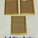 A4 Size Certificate Fram 3 Pice