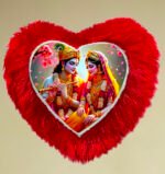 One Side Cushion Love Shape Print - Image 2
