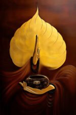 love Buddha leaf 2x3 fit - Image 2