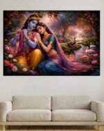 love moment of radha krishna 2x3 fit