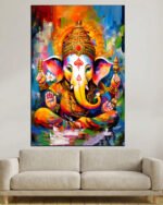 rangin canvas ganesh 2x3 fit