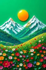 sunset art and himalayan 2x3 fit - Image 2