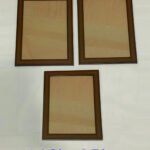 A4 Certificate Wooden Photo Frame 3 Pice