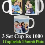 3 set Cup family