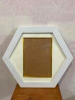 Fram Round 5x7 White Only Frame