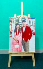 Art stand 120cm witha Premium 18x24 Canvas