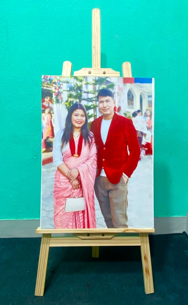 Art stand 120cm witha Premium 18x24 Canvas